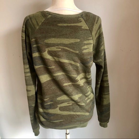 Creep Street See You in Hell Camo Sweatshirt - Size Small - Picture 7 of 15